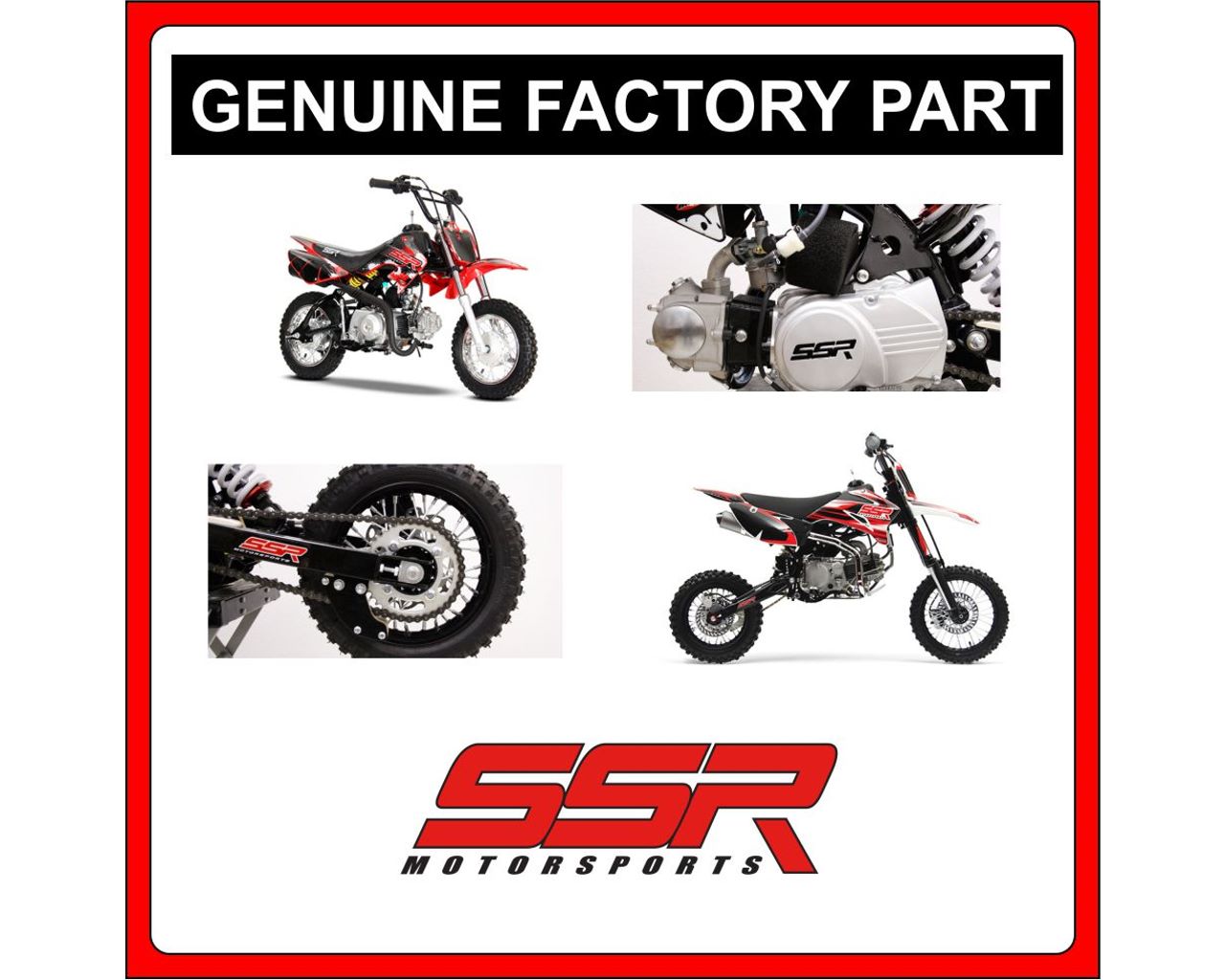 SSR Complete Engine Gasket Kit  2015-2023 SR125TR Auto/Semi A00250-13-00