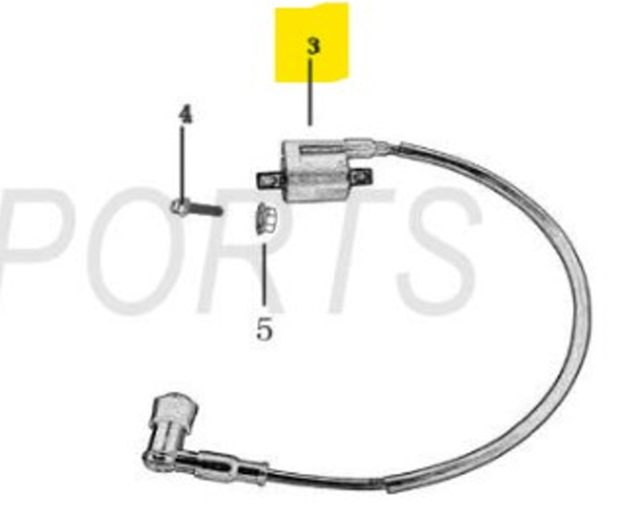 SSR OEM Ignition Coil SR70 SR110 SR125 A00480-08-00