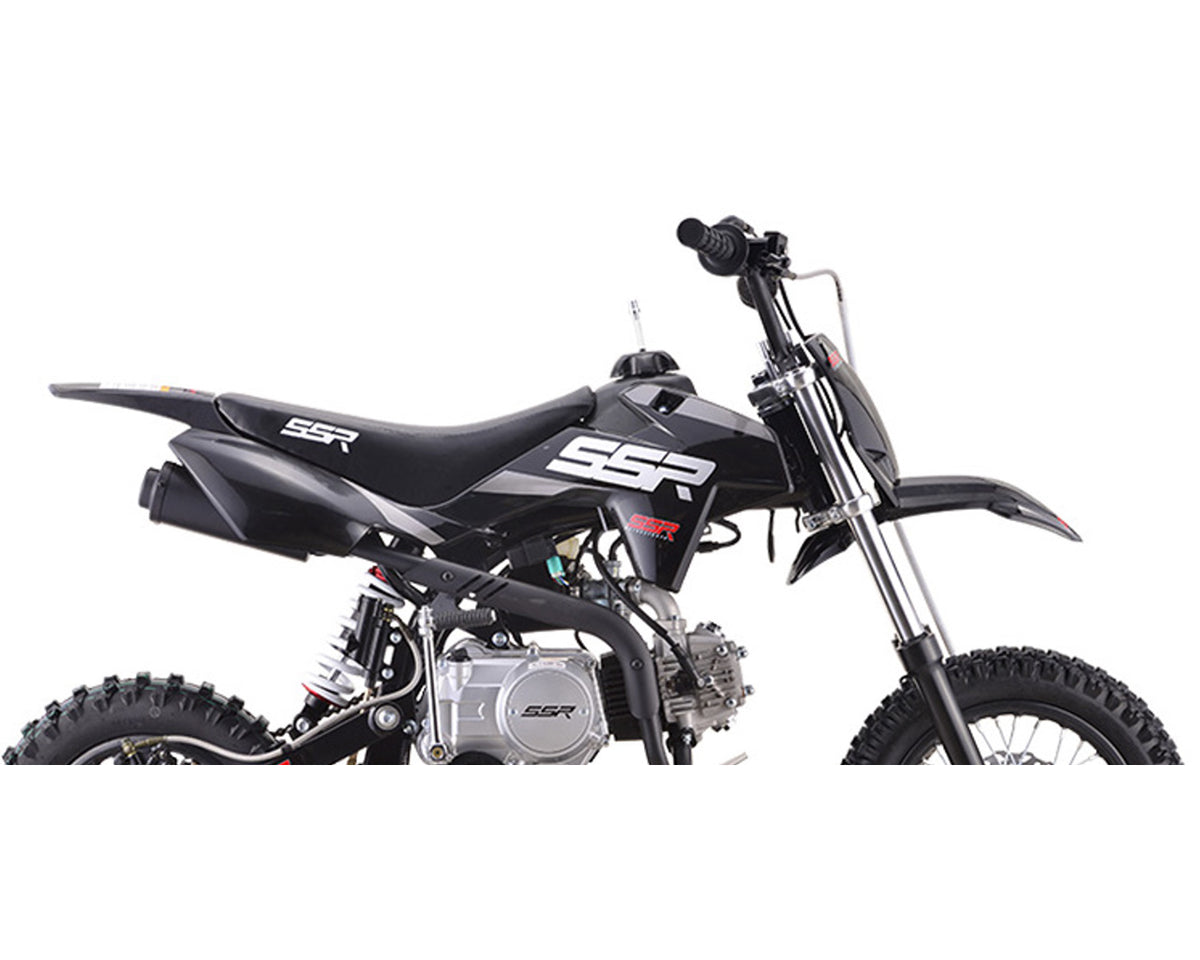 Pbsr SSR 70 110 125 Pitbike Plastic Body Kit Black New Style A00692-02-02 ...