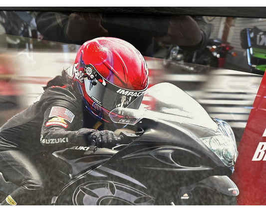 Suzuki Hayabusa Angelle Sampey NHRA Dealer Exclusive Poster  GSXPOSTER22