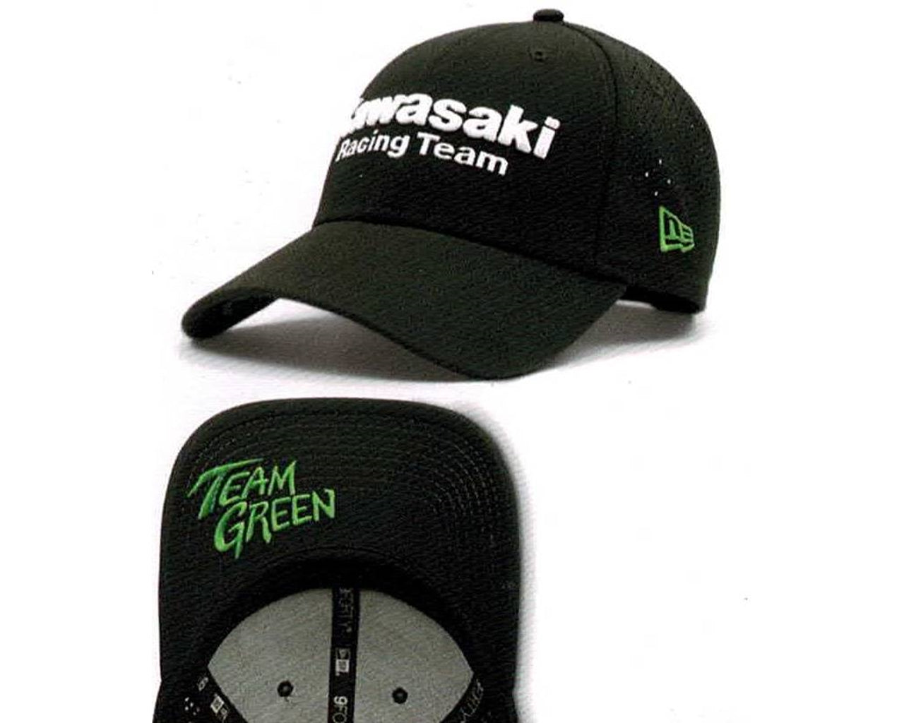 Kawasaki OEM Adjustable Kawasaki Racing Team Cap K000-4084-BKNS