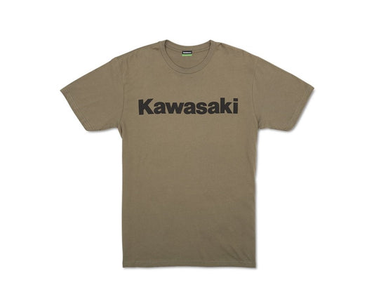 Kawasaki Olive Logo T-Shirt K001-2583-OL