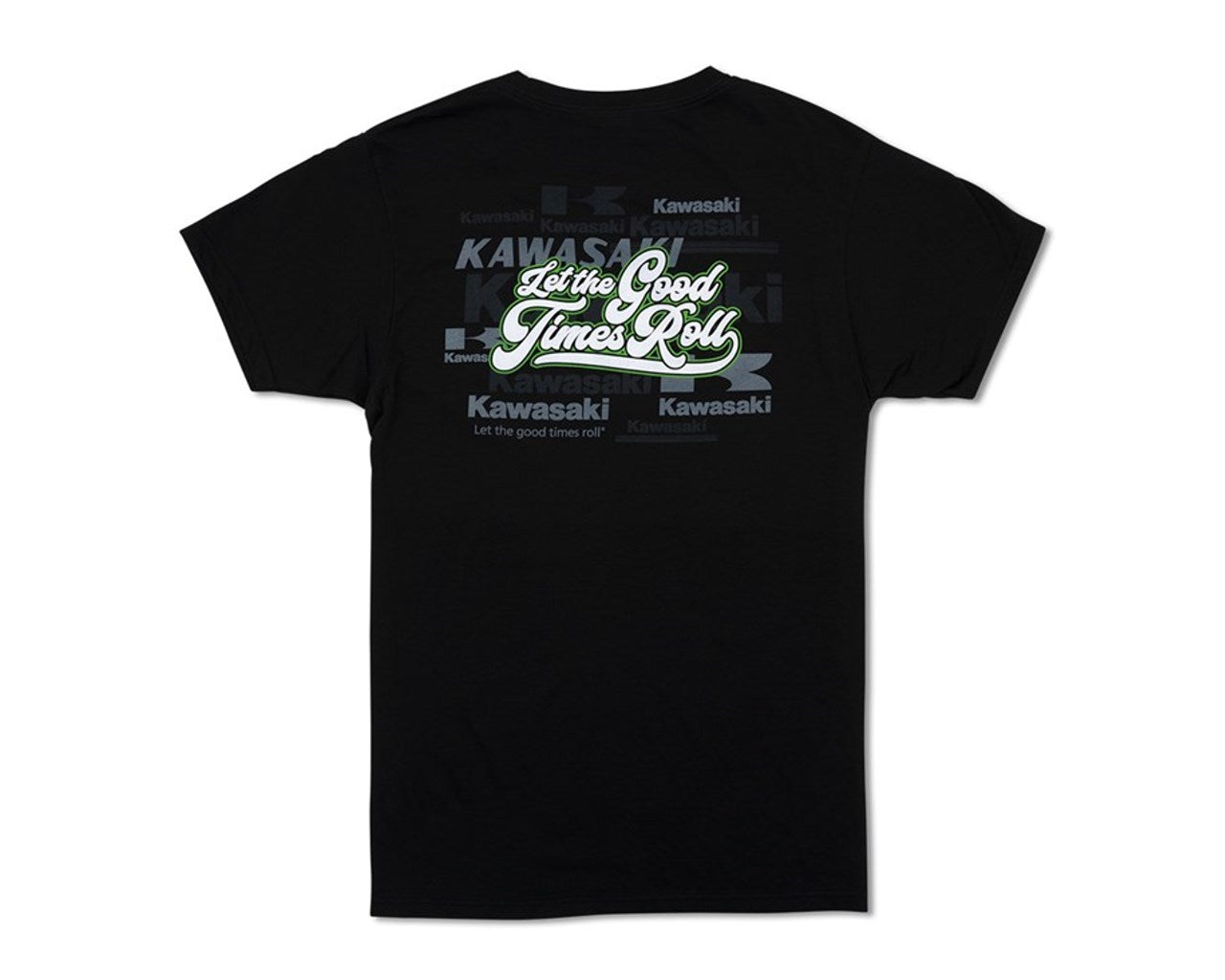 Kawasaki Heritage Vintage Logo T-Shirt Black 