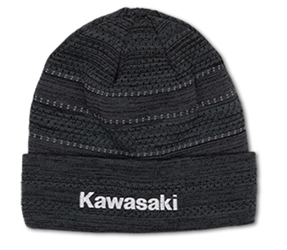 Kawasaki Grey Wool Beanie Adult K002-4102-GYNS