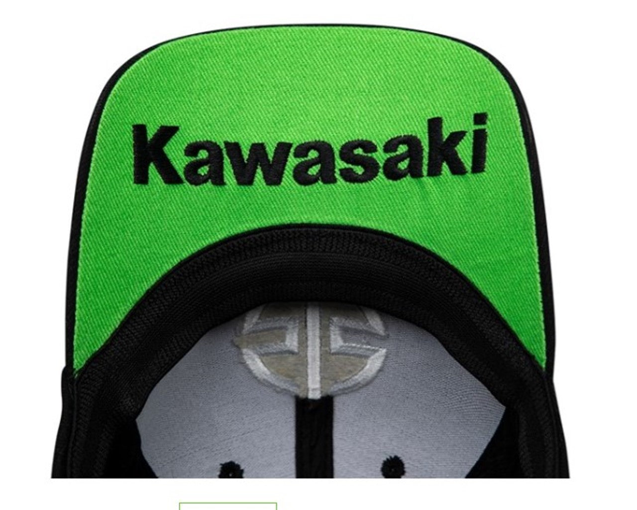 Kawasaki River Mark Logo Two Tone Fitted Cap  