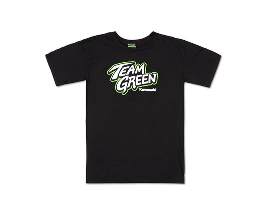 Kawasaki Team Green Logo T-Shirt Black 