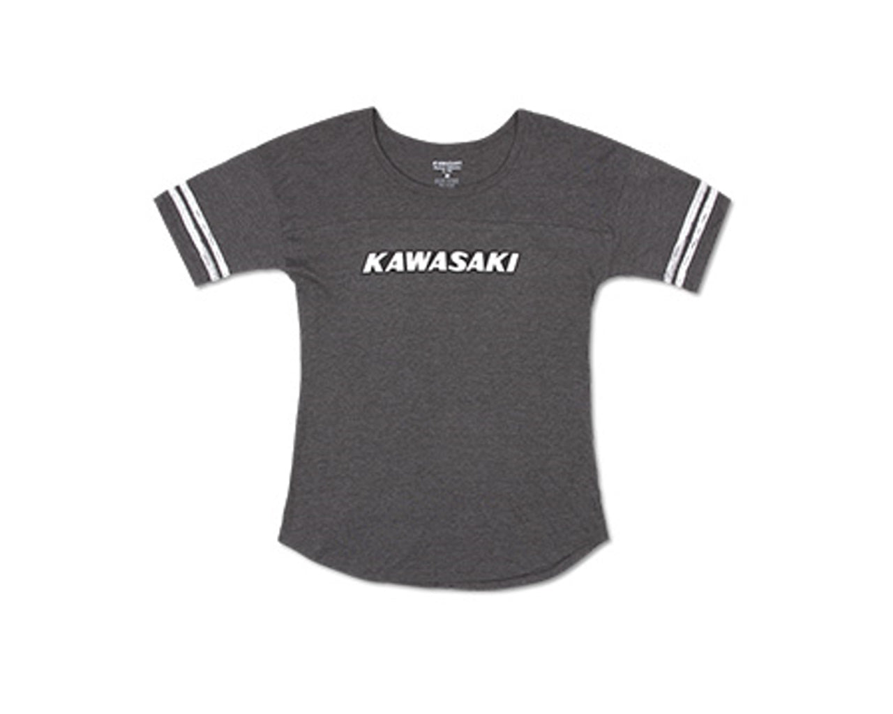Kawasaki Womens Hertiage Race Day Gray T-Shirt 