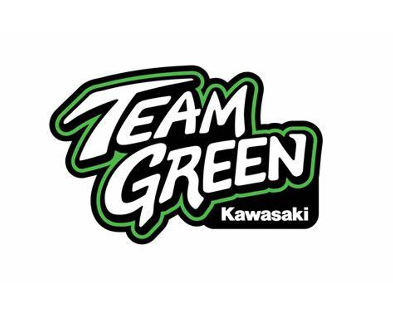 Kawasaki Team Green Lanyard 1" Wide Black K060-9111-BKNS