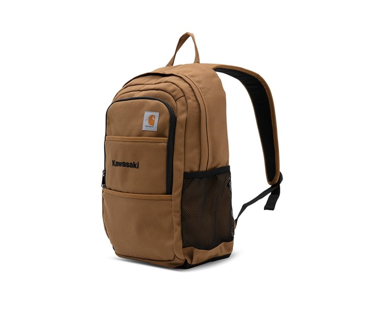 Kawasaki Carhartt Canvas Backpack Brown K062-8631-BRNS