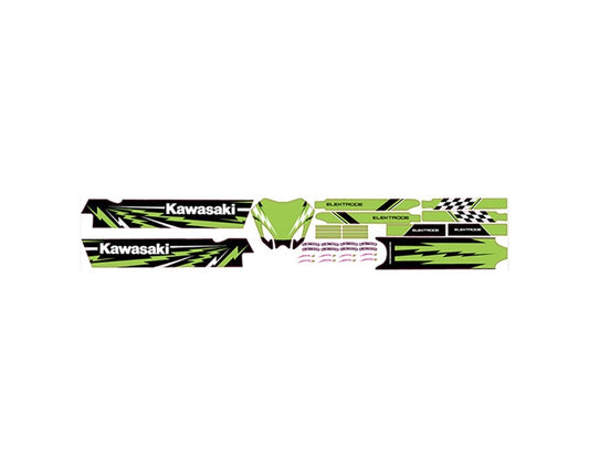 Kawasaki Elektrode Graphics Kit Checkers K062-9517-BKNS