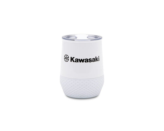 Kawasaki River Mark 18/8 Stainless Steel White Thermal Tumbler 12oz K063-9046-WHNS
