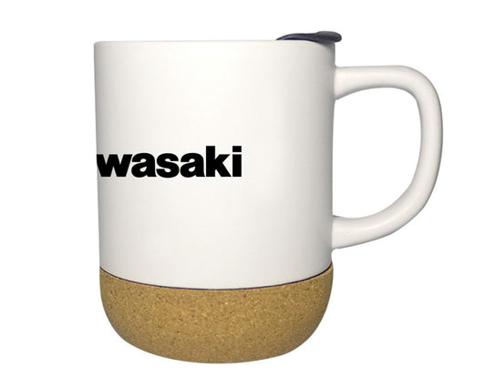 Kawasaki Cork Base Ceramic Mug 11oz K064-9050-WHNS