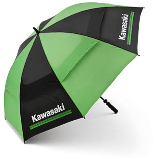 Kawasaki 3 Green Lines Double Canopy Umbrella K068-9038-BKNS