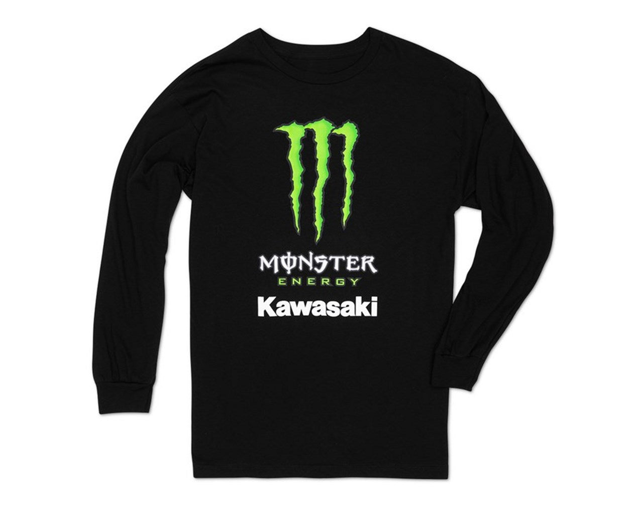 Kawasaki Monster Energy Team Long Sleeve Shirt Black 