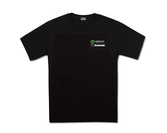 Kawasaki Monster Energy Team Short Sleeve Shirt Black 