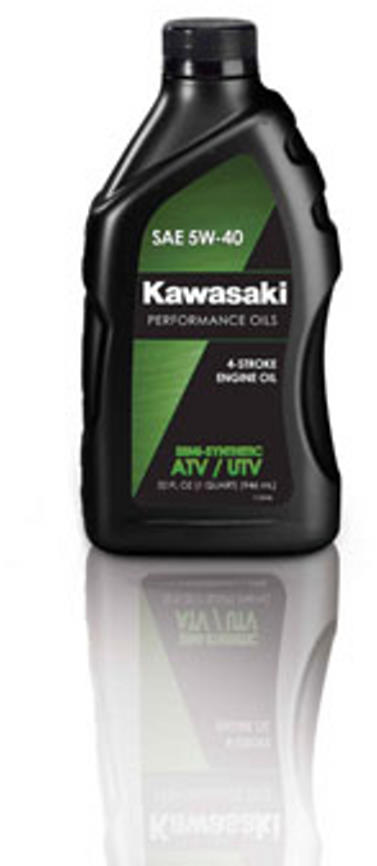 Kawasaki ATV/UTV Engine Oil 5W40 Semi-Synthetic 1 Quart K61021-205A