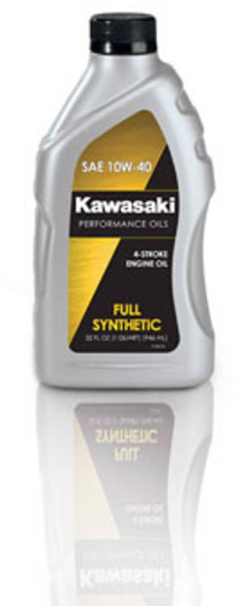 Kawasaki 4-Stroke Full Synthetic Motorcycle Oil 10W40 Quart K61021-207A