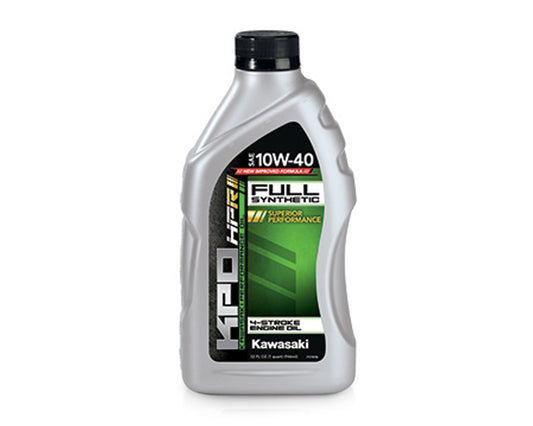 Kawasaki KPO Full Synthetic 4-Stroke Oil, Quart, 10W-40  K61021-500-01Q
