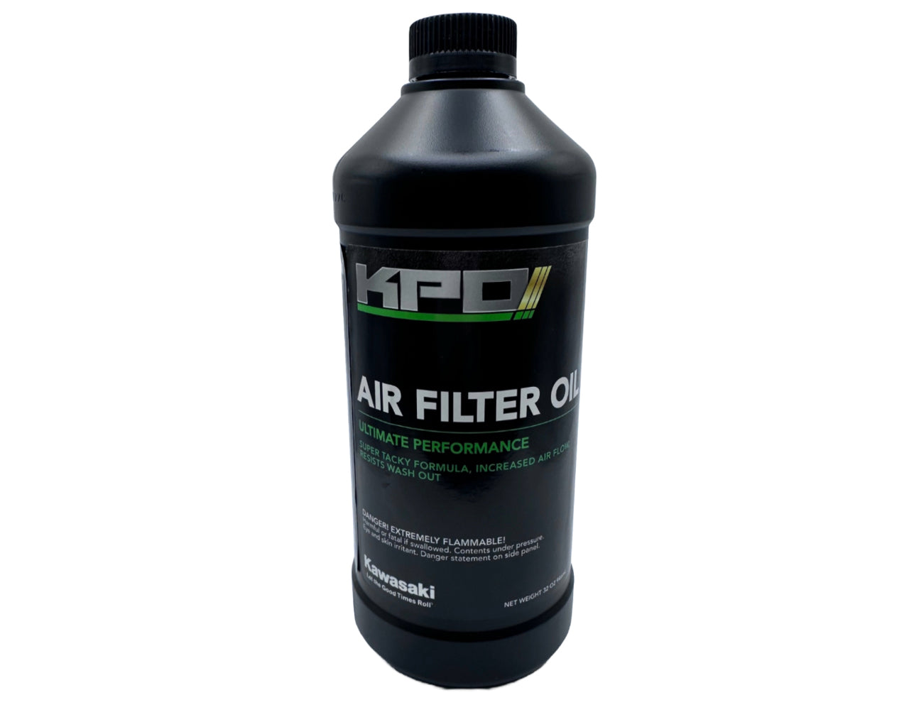 Kawasaki KPO Air Filter Oil for Motorcycles ATVS and SXS  32oz K63G-101-01Q