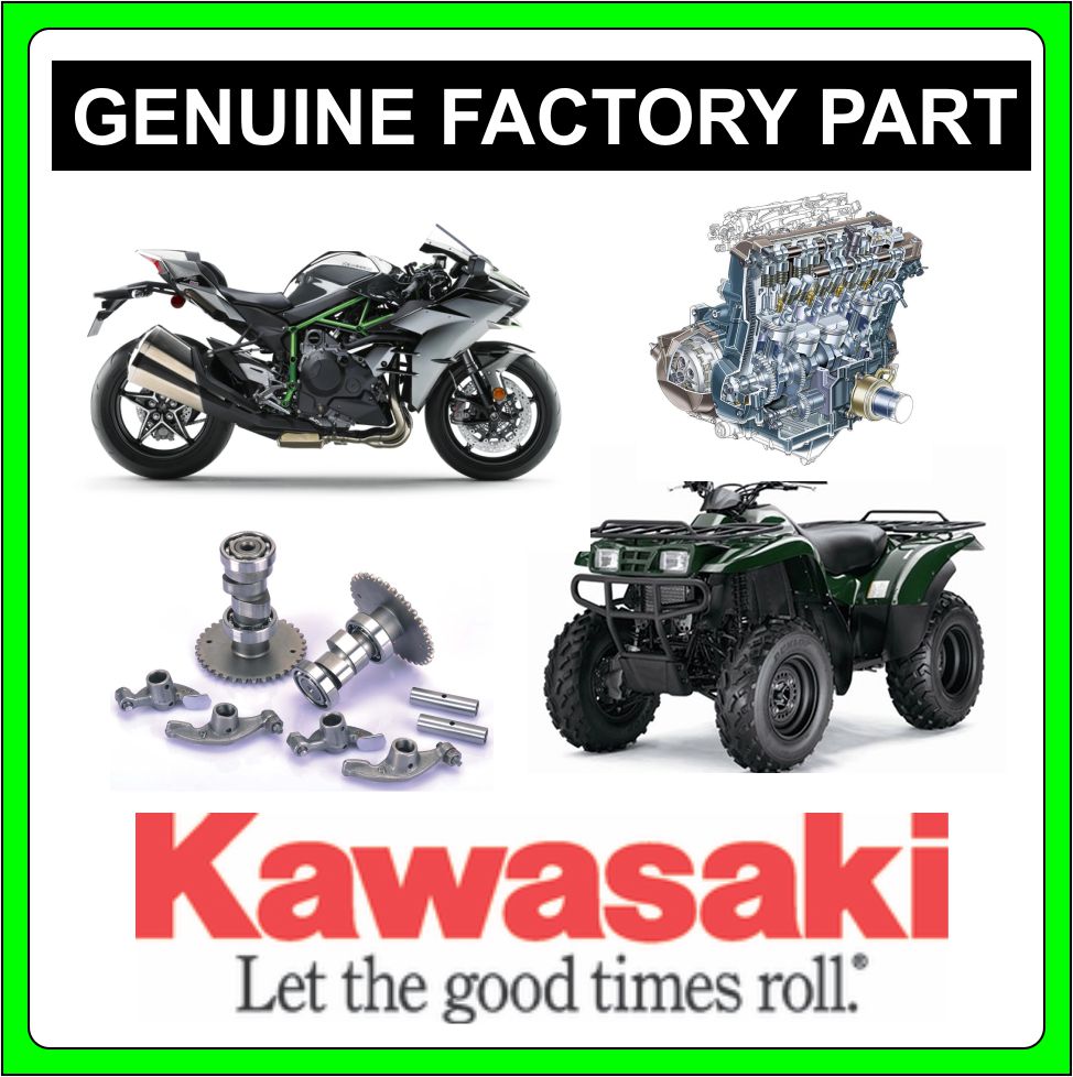 Kawasaki OEM Oil Drain Gasket Crush Washer - 2 Pack  - Multi-Fit 92065-097